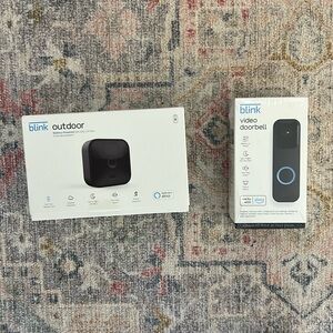 Blink Video Doorbell and Blink Outdoor Camera